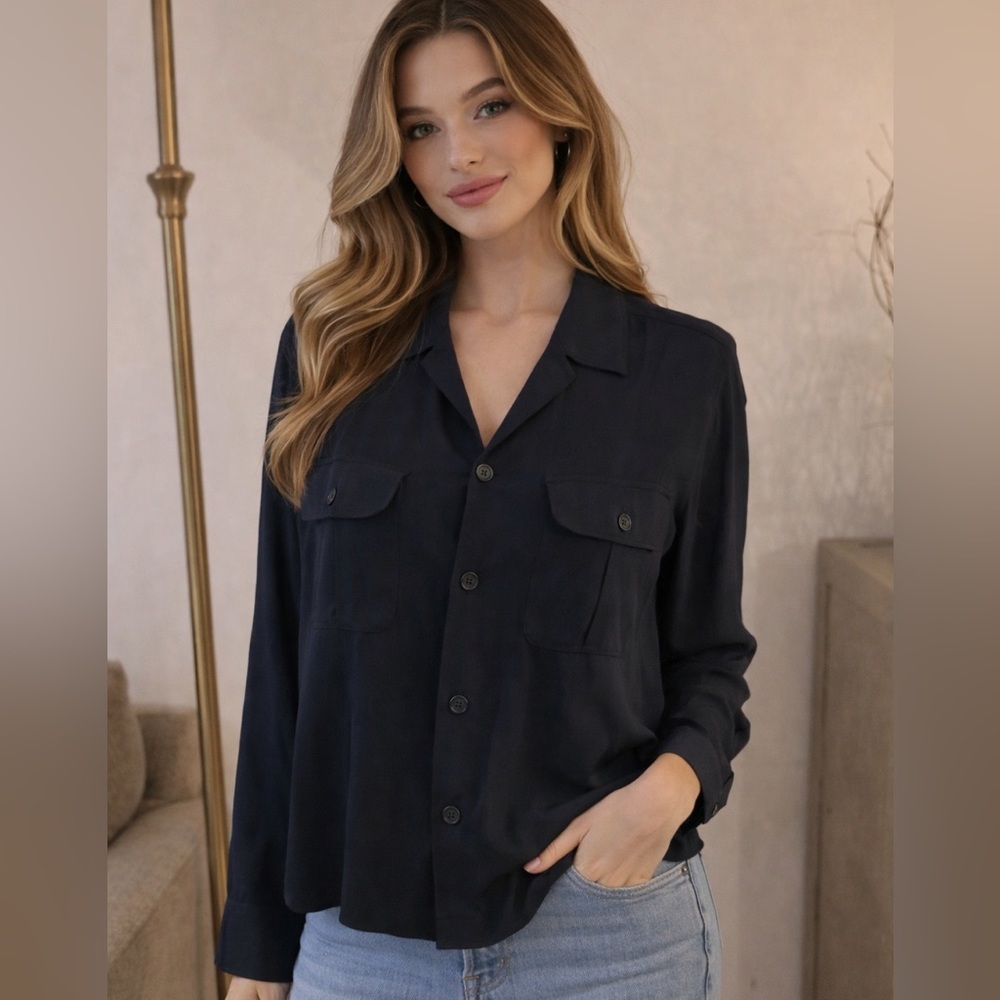 Ralph Lauren blue label long sleeve shirt size 8